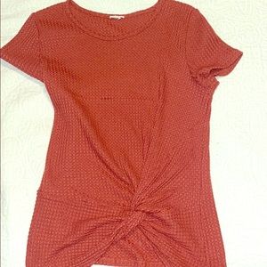 cute maroon color shirt